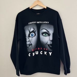 Bride Of Chucky “Chucky Gets Lucky” Pullover Sweatshirt
